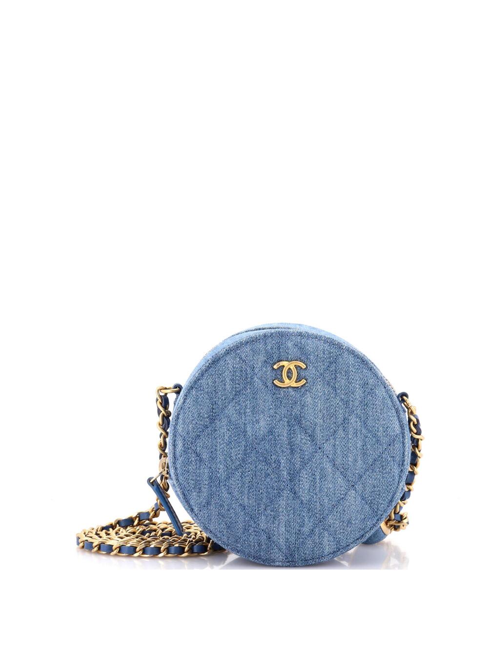 Chanel Pearl Crush Round Clutch With #376787C37B